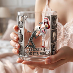 Dark Romance Round Glass – Personalized Couple Gifts 01ohlu070726