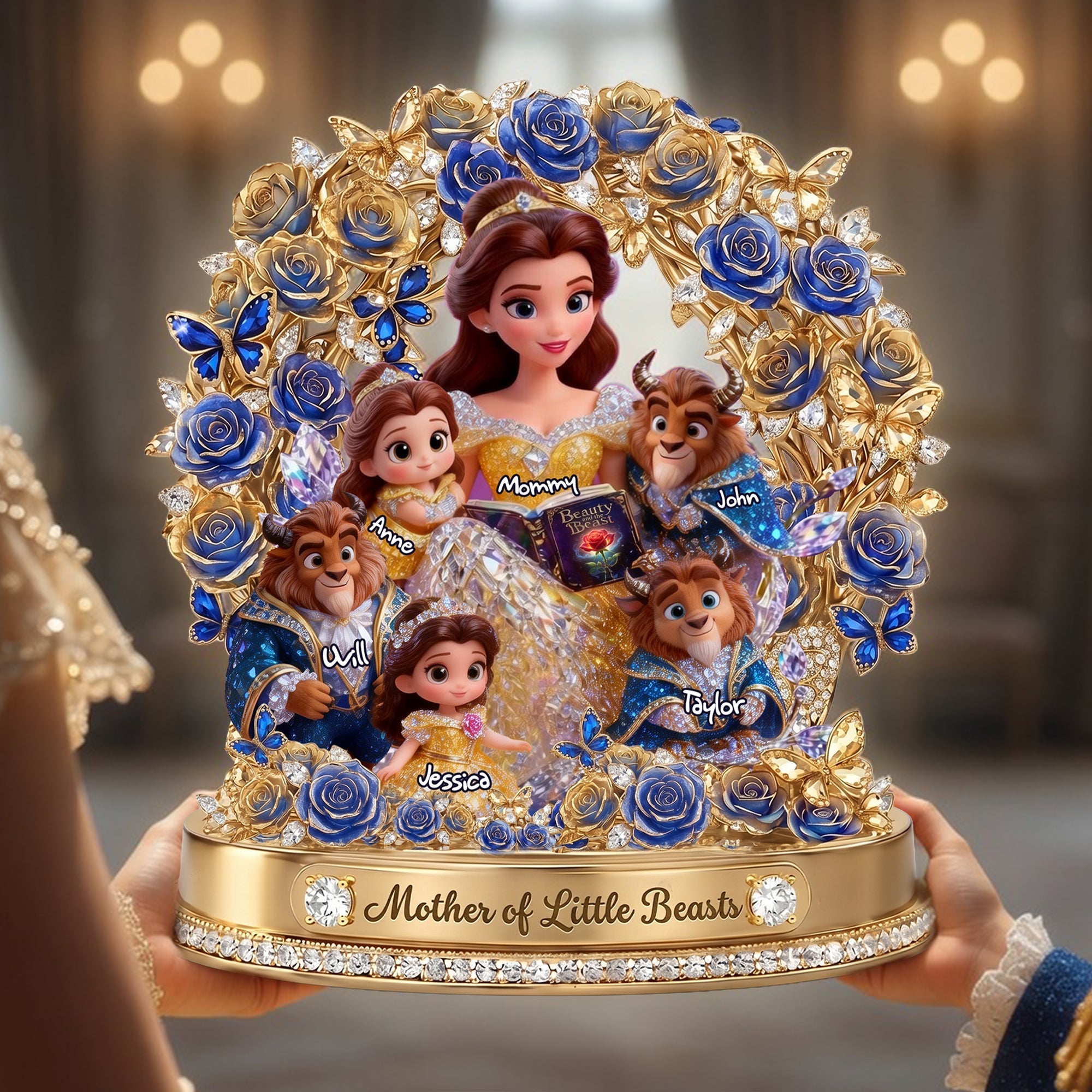 Fairytale Motherhood Acrylic Plaque - Personalized Gifts For Mom 03QHLU240426