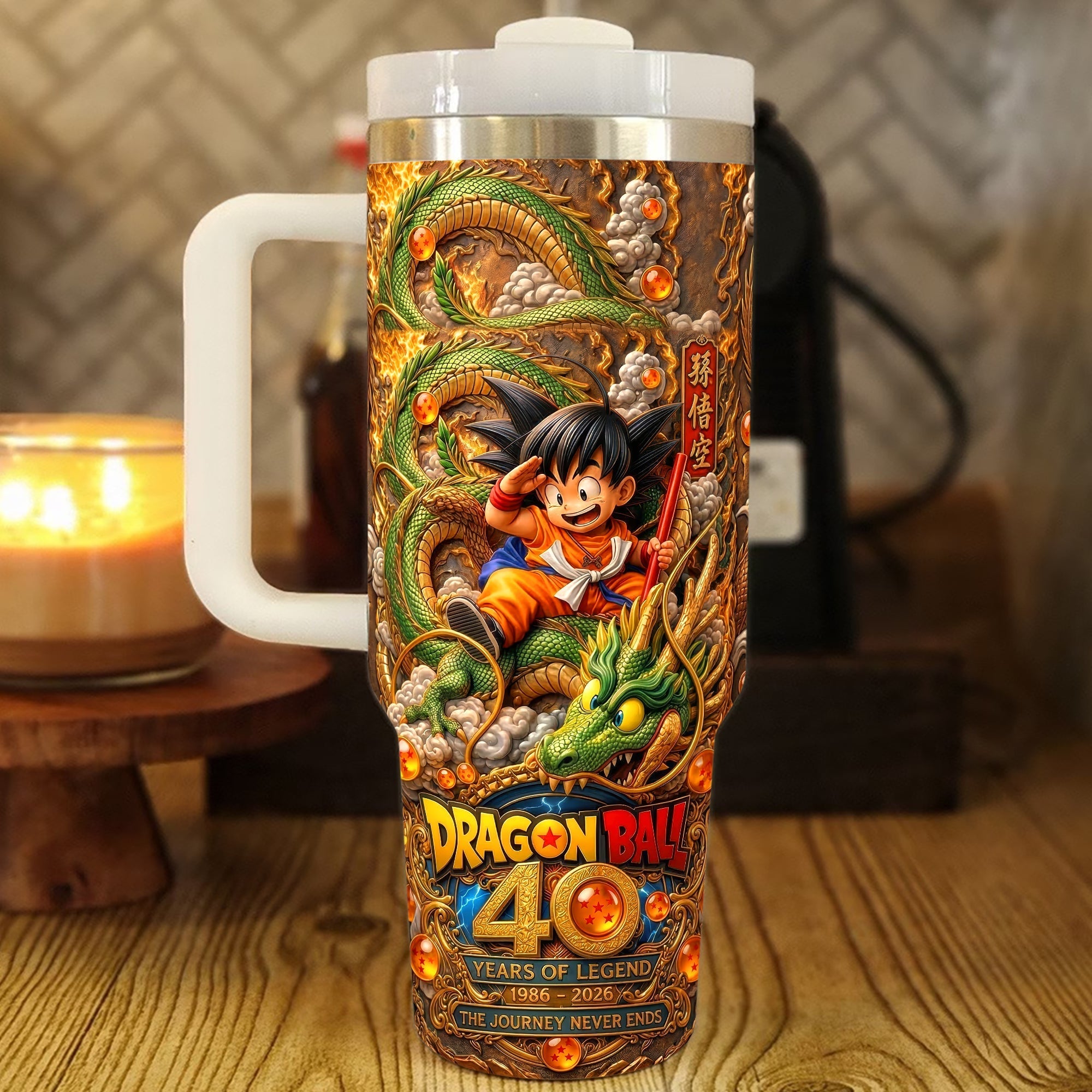 40 Years Legendary Warrior 40oz Tumbler 02TYQN170326