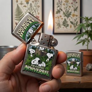 Too Much Herbal I'm Going Nonverbal Lighter - Personalized Gifts 05tolu070726