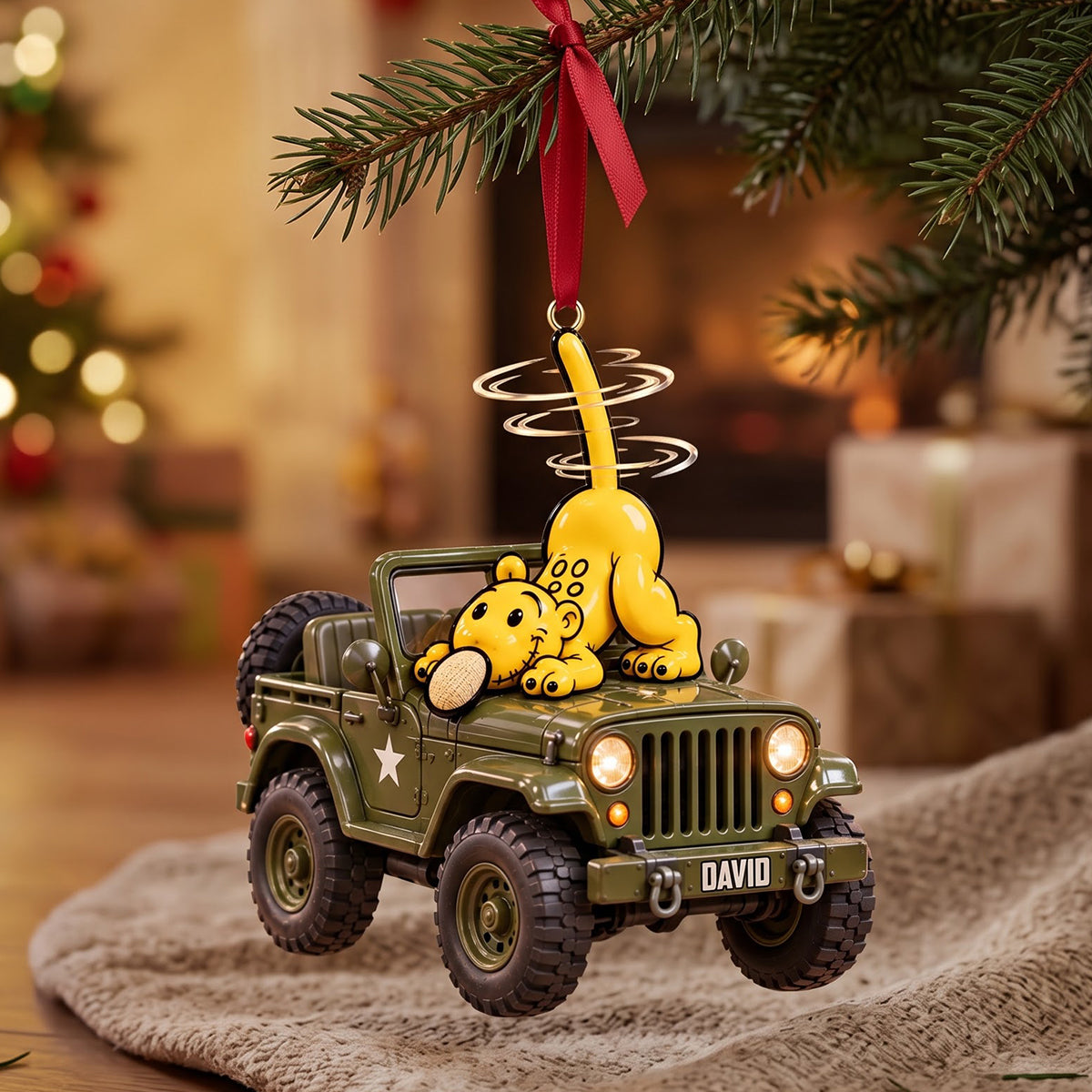 Cute Mysterious Animal Off-road Ornament - Personalized Gifts For Off-road Lovers 03qhtn131026
