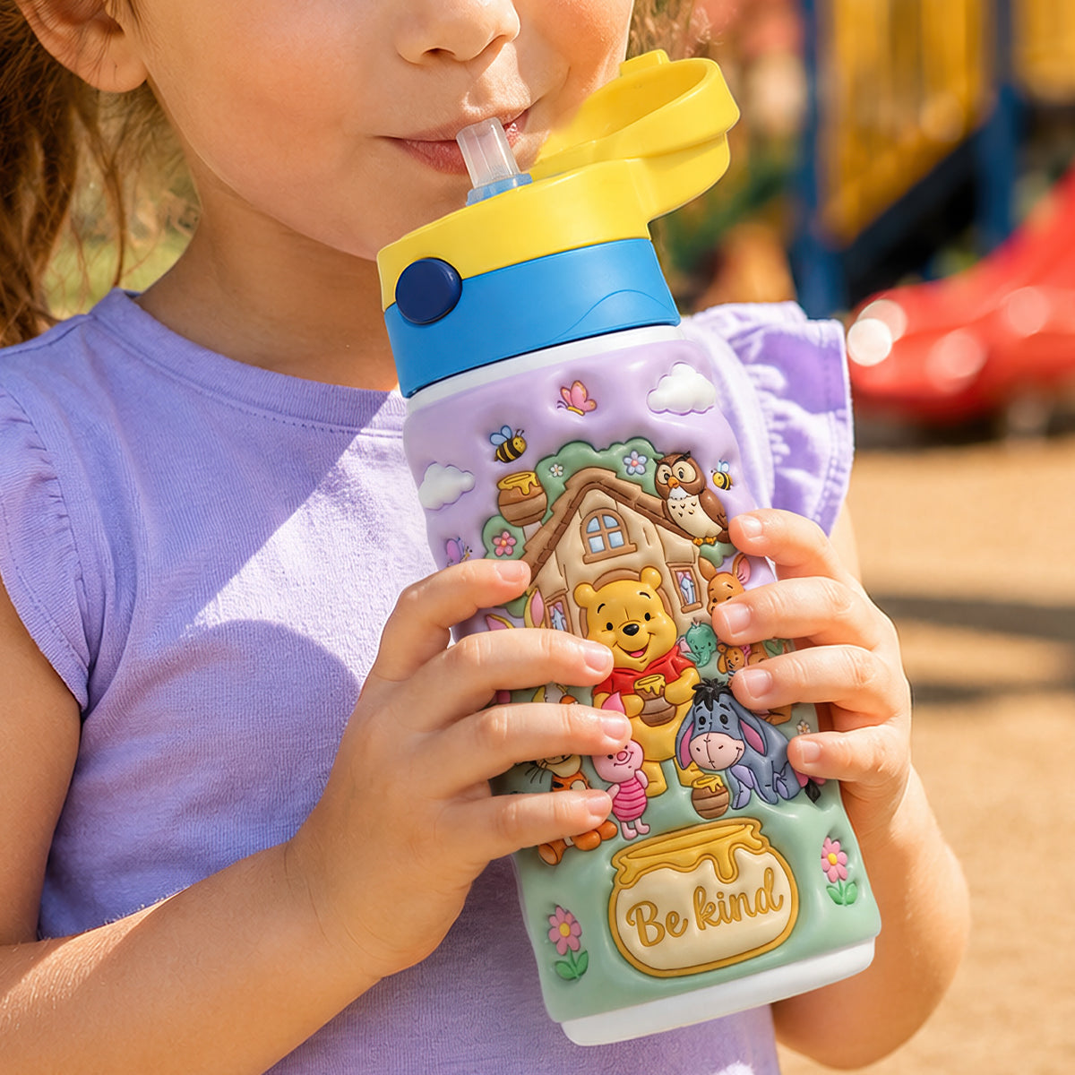 Wooded School 12oz Tumbler, Personalized Gifts For Back To School Kids 02qhdt280726