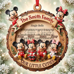 Sweet Family Ornament - Personalized Christmas Gifts For Family 03padt221026