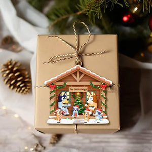 Joyful Family Together Ornament - Personalized Christmas Gifts 01NALU221025