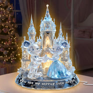 Shimmering Fairytales Couple Acrylic Light Box, Personalized Gifts For Couple 02QHLU301025