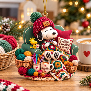 Cozy Crochet Christmas Ornament - Personalized Gifts For Craft Lovers 06TTQN260926