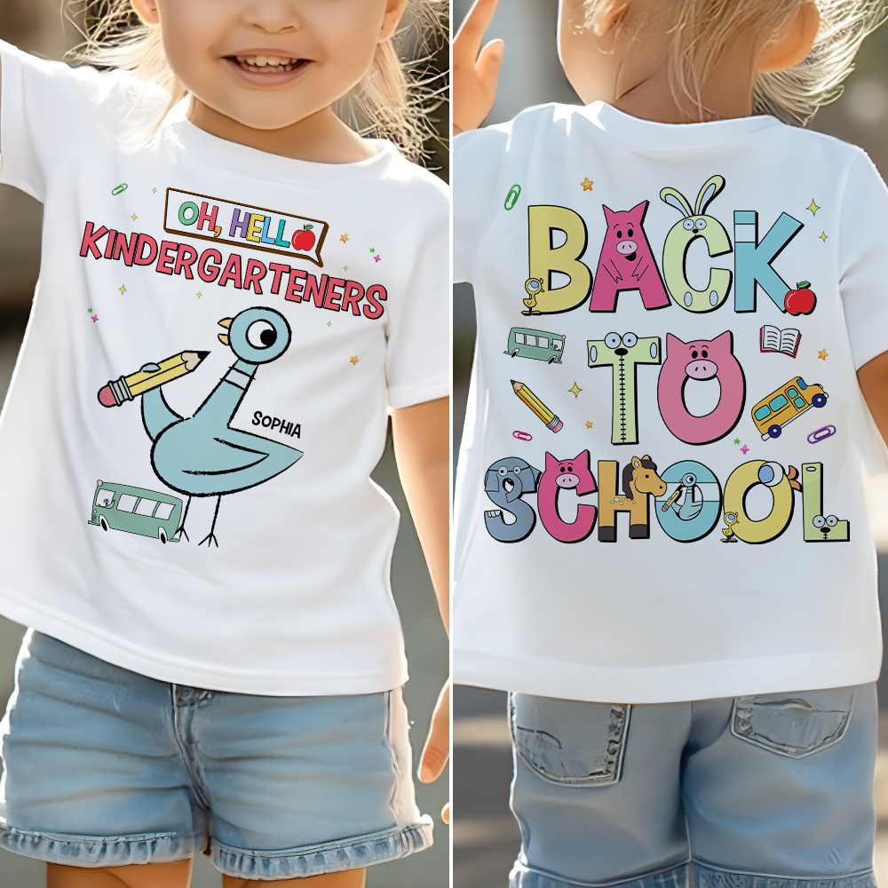 Back To School Kid Shirt - Personalized Gifts For Kid 01HUPU120725 - Shirts - GoDuckee