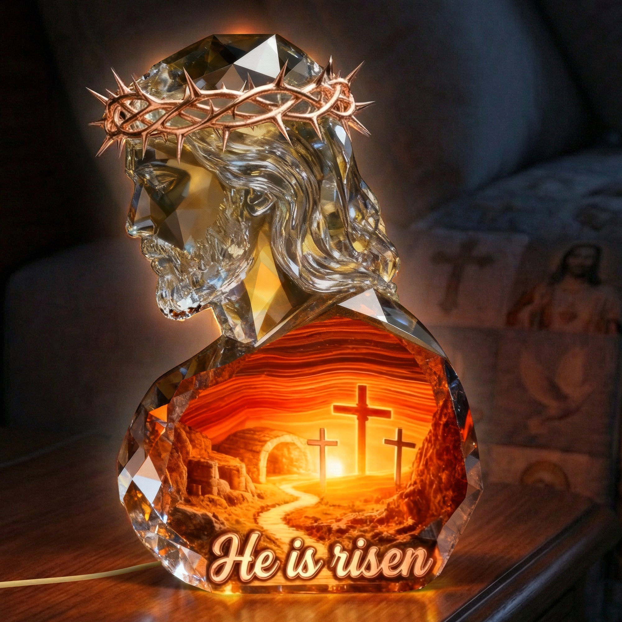 Holy Spirit Resurrection Light Box – Easter Gift for Christians 04qhqn280126