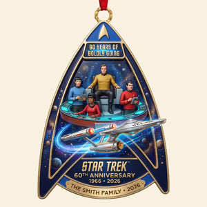 60th Anniversary Christmas Ornament - Personalized Gifts For Family 01tota110926-Homacus