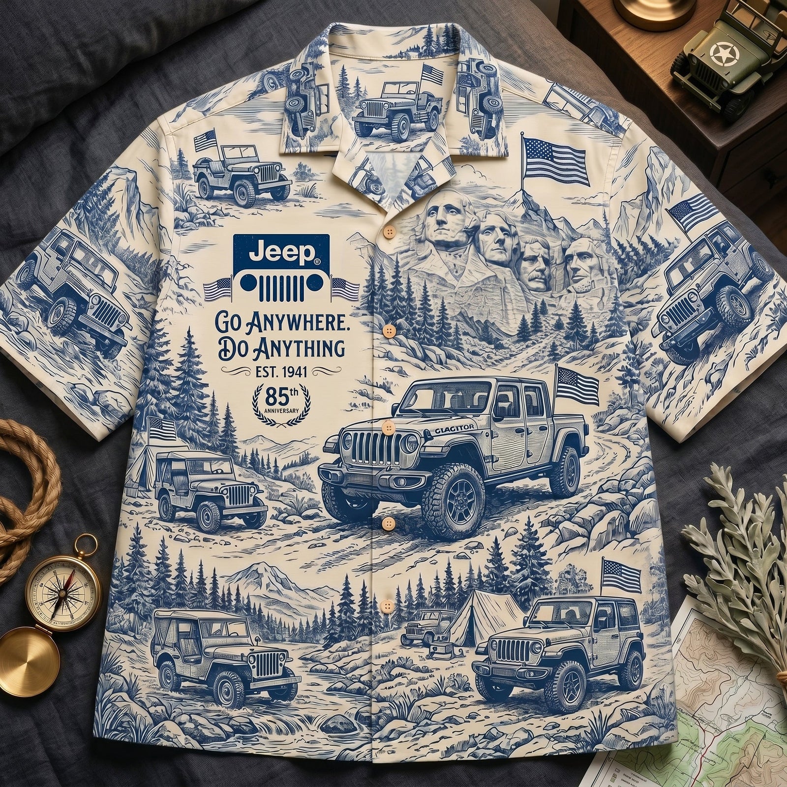 Road Trip Ready Hawaiian Shirt - Personalized Gifts 01PALU180626-Homacus