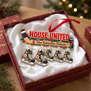 House United Christmas Ornament - Personalized Gifts For Skating Lovers Family 03hutn071026