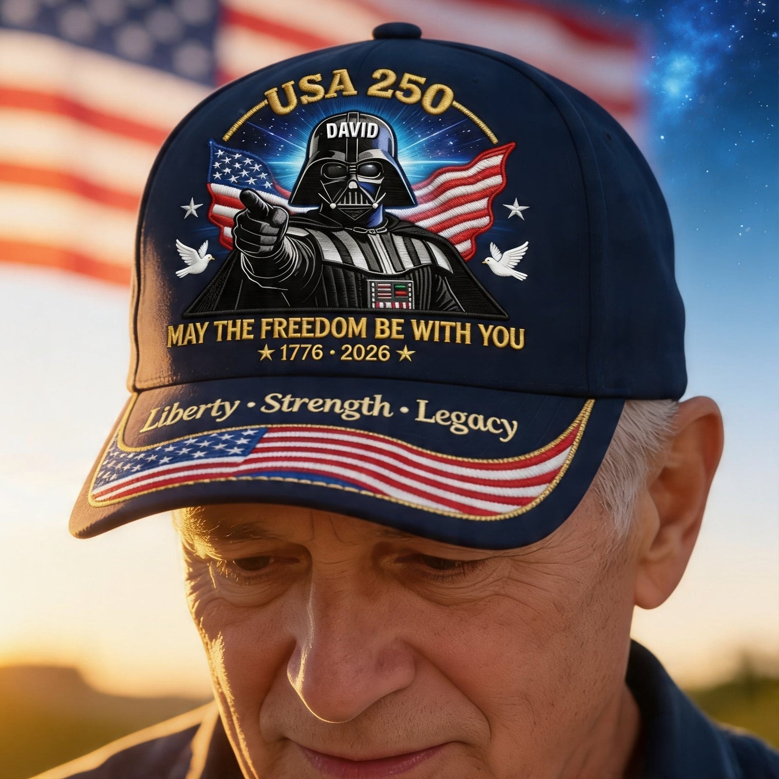 250th Anniversary Classic Cap - Personalized Gifts For Patriots 02toqn150626