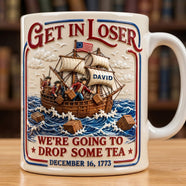 Vintage Tea Ship Coffee Mug - Personalized Gifts For Tea Lovers 03qhlu290526 - Coffee Mug - GoDuckee