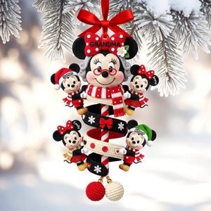 Beloved Grandma Christmas Acrylic Ornament - Personalized Gifts for Grandma 06naqn070926