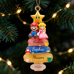 Lovely Adventure Acrylic Ornament - Personalized Christmas Gifts For Family 05nadt071026