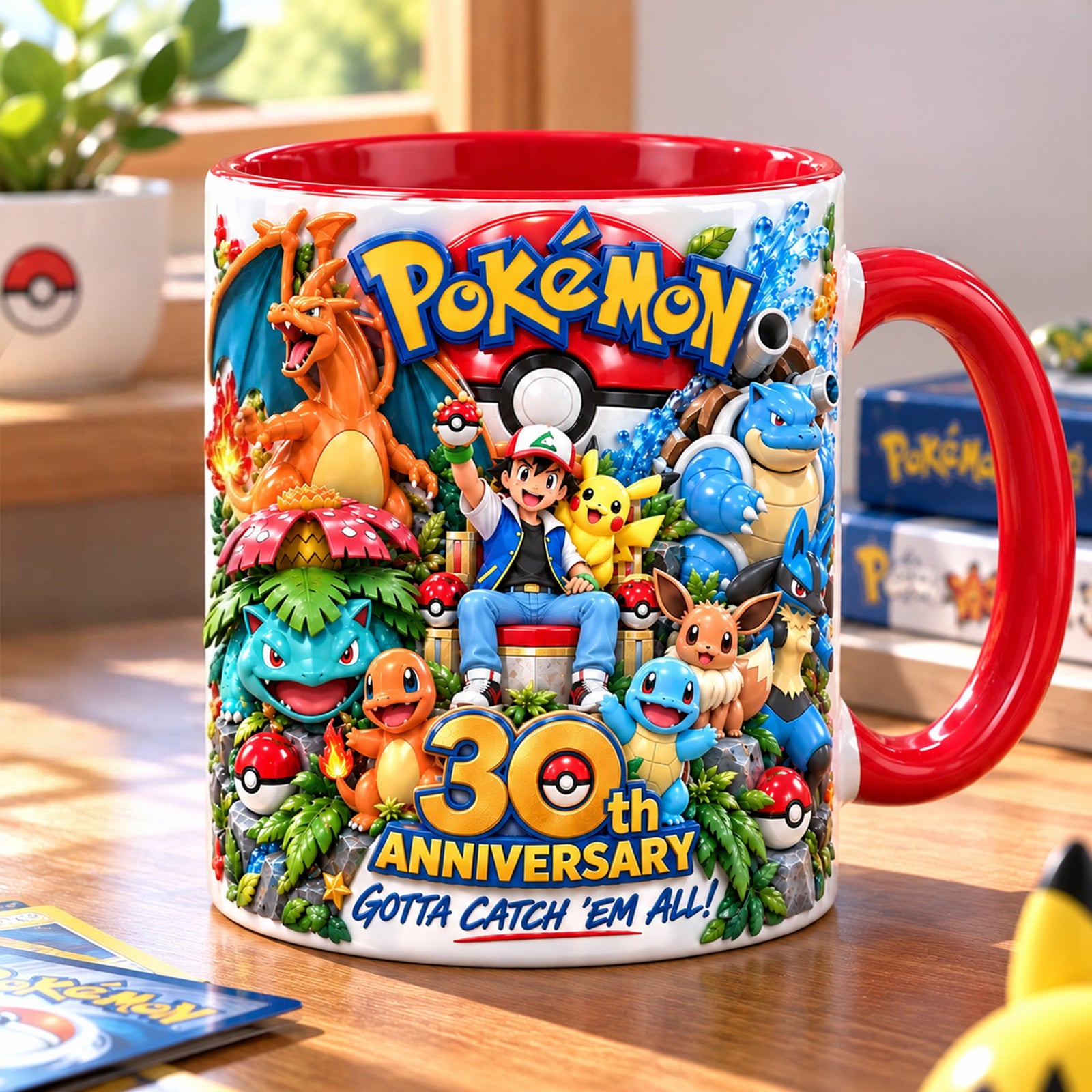 30 Years of Adventure Coffee Accent Mug - Personalized Gifts 03ohlu231026