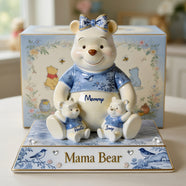 Sweet Mama Bear Acrylic Plaque - Personalized Gifts For Mom 02PGLU020426