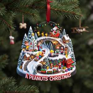 A Festive Christmas Acrylic Ornament - Personalized Gifts 06qhlu191026