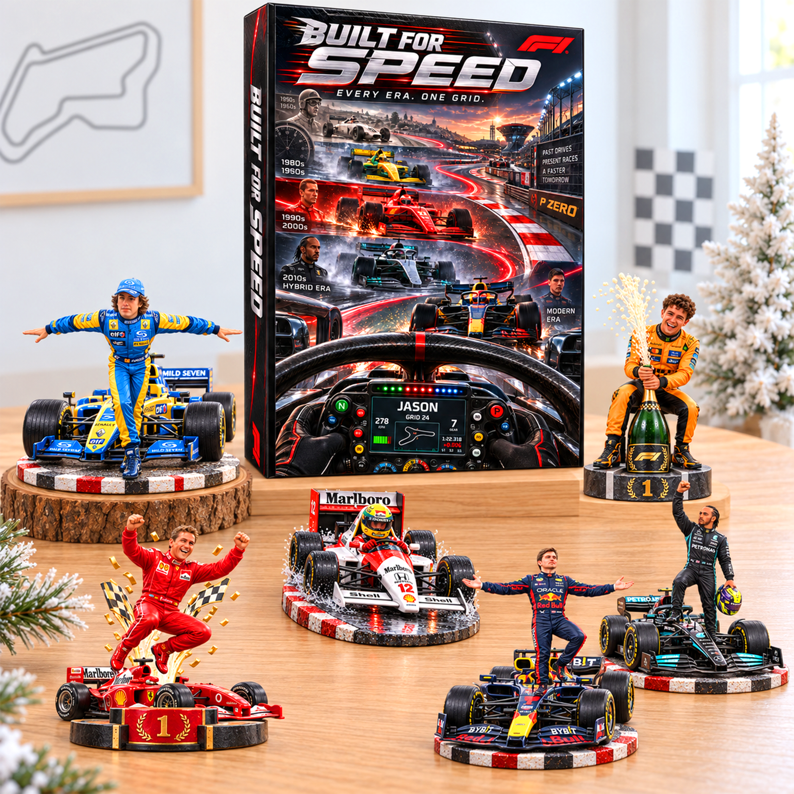 Racing Legend Christmas Advent Calendar Blind Box - Personalized Christmas Gifts  05haqn281026
