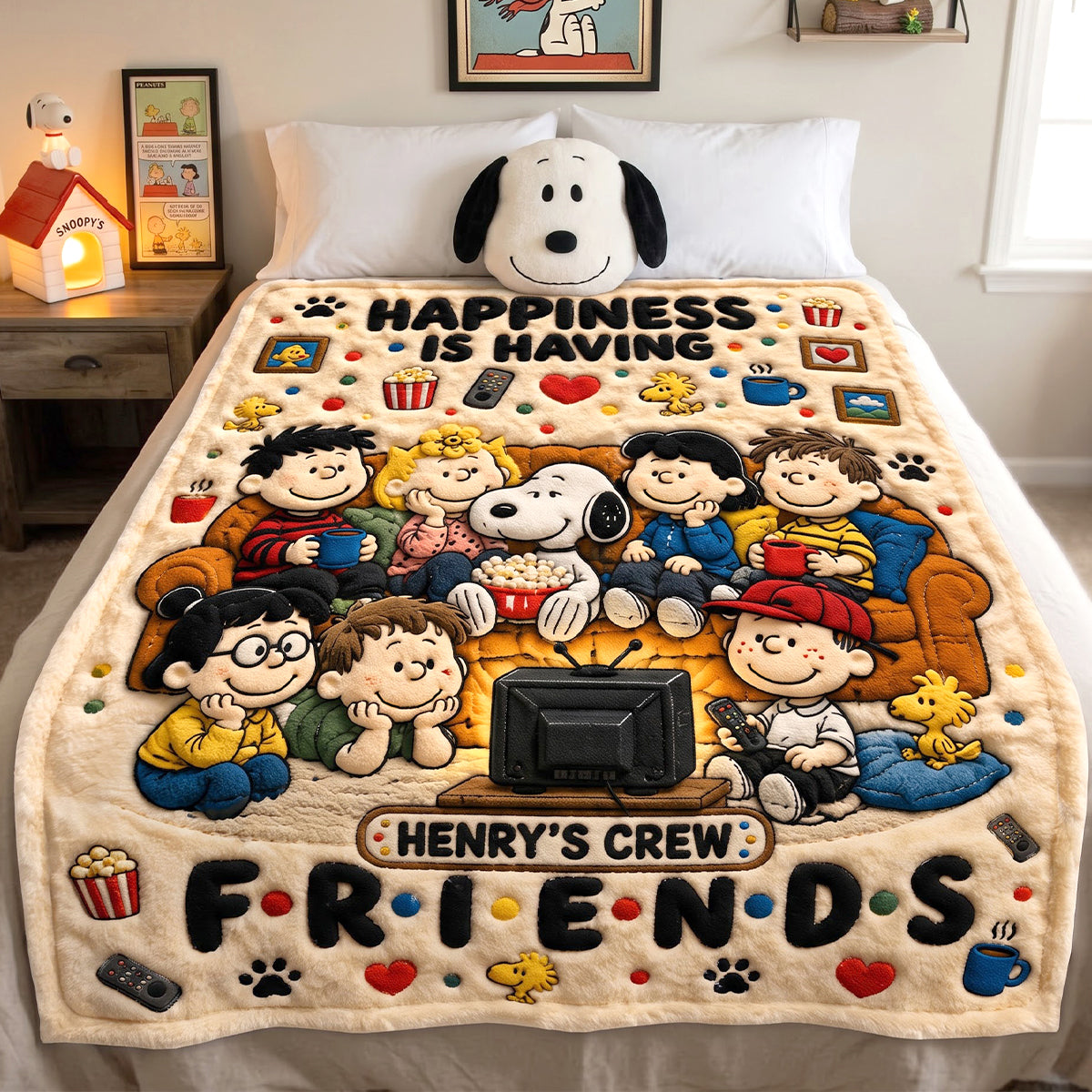 Friends Forever Custom Blanket - Personalized Gifts For Friends 01HATN031026