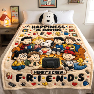 Friends Forever Custom Blanket - Personalized Gifts For Friends 01HATN031026