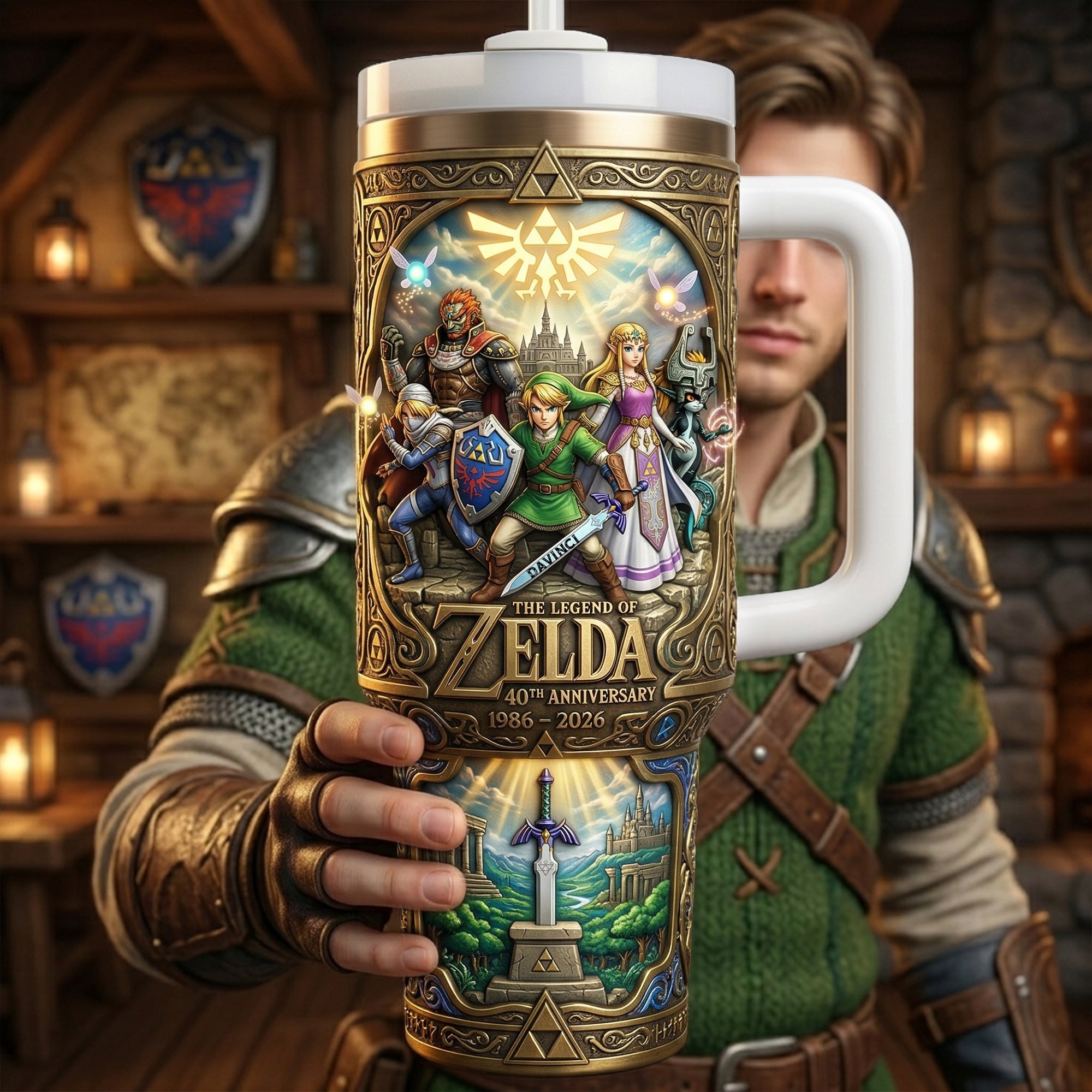 Legendary Adventure 40th Anniversary Tumbler - Personalized Gifts 02nalu060426