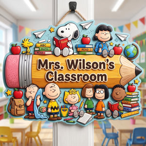 Teacher's Corner Acrylic Sign - Personalized Gifts For Teacher 01NAQN210726