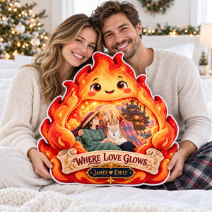Magical Love Story Pillow - Personalized Gifts For Couple 05HAQN280926