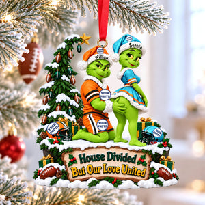 Naughty Couple Christmas Ornament - Personalized Gifts For Sports Loving Couple 05ohlu051026