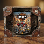 Motorcycle Coolest Dad Magic Coffee Mug - Personalized Gifts For Father's Day Biker Dad Magic Mug 04NALU120526-Homacus