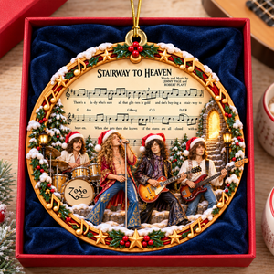 Led Zeppelin Ornament - Personalized Gifts For Music Christmas Ornament 09NAQN231026