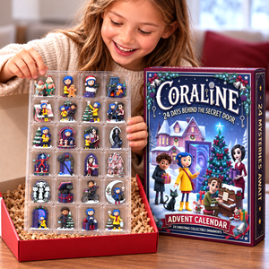 Whimsical Christmas - Behind the Secret Door Gothic Advent Calendar Blind Box - Personalized Christmas Gifts 06tyqn271026