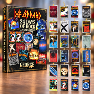 Def Leppard Blind Box - Personalized Gifts For Rockband Fans Christmas Advent Calendar Blind Box 02HUQN271026