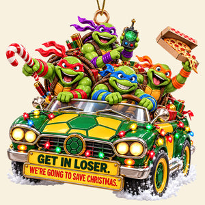 Save Christmas Road Trip Ornament - Personalized Christmas Gifts 05TYDT300926