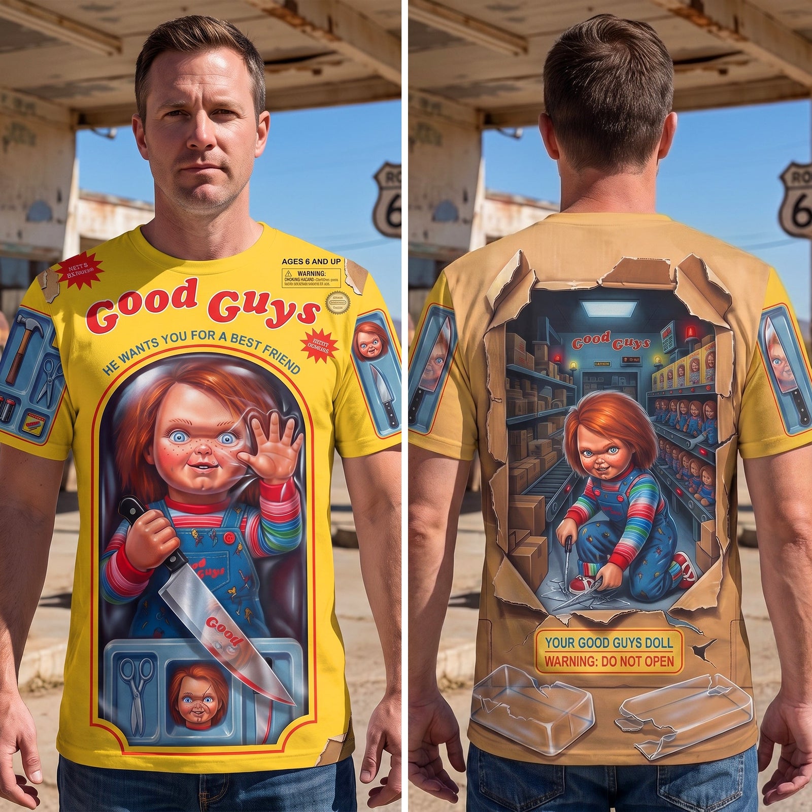Good Friends Shirt - Personalized Gifts For Horror Lovers 05TYQN270726