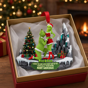 Nasty Couple Ornament - Personalized Christmas Gifts 05ohlu130826