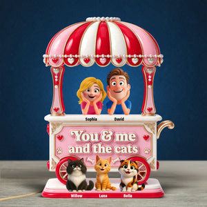 Couple Sweet Little Pet Gang Light Box - Personalized Gifts For Couple 06toqn220626-Homacus