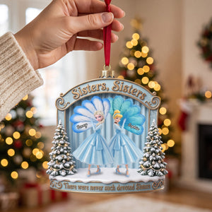 Sisters Christmas Ornament - Personalized Gifts For Christmas 02natn161026