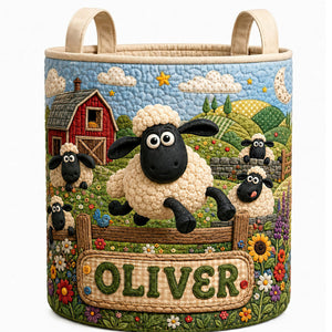 Farm Life Quilted Laundry Basket - Personalized Gifts 01hadt260626-Homacus