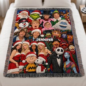Timeless Christmas Nostalgia Blanket - Personalized Gift For Christmas 02HUQN021026
