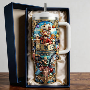 30th Anniversary Anime Tumbler - Personalized Gifts For Anime Lovers 01nalu140326