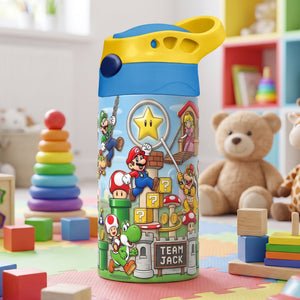 Mushroom Adventure 12oz Colorful Tumbler - Personalized Gifts For Kids 04haqn280726