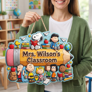 Teacher's Corner Acrylic Sign - Personalized Gifts For Teacher 01NAQN210726