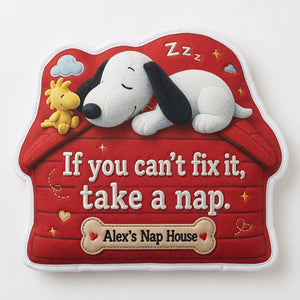 Take A Nap Custom Shaped Pillow - Personalized Gifts 03hadt010726