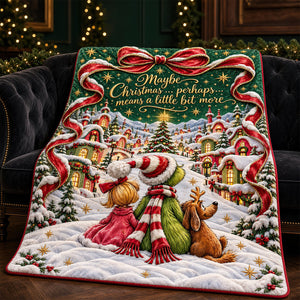 Shining Christmas Blanket - Personalized Christmas Gifts 03padt061026