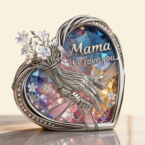 Mom & Children Holding Hands Love Acrylic Plaque - Personalized Gifts For Mom 04qhlu120326-Homacus