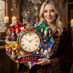 Enchanted Hanging Wall Clock Personalized Fantasy Gift For Fans 05TYQN290726