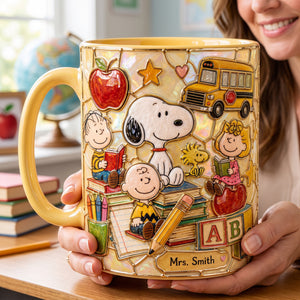 Warm Teacher Accent Mug - Personalized Gifts For Teachers 03QHLU220726
