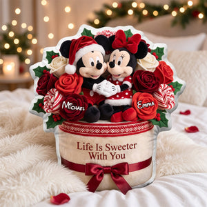 Sweet Couple Christmas Pillow - Personalized Gifts For Couple 03ttdh201026