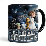 Cosmic Mom & Kids Reveal Magic Ceramic Coffee Mug - Personalized Gifts For Mother's Day 02nadt140426-Homacus
